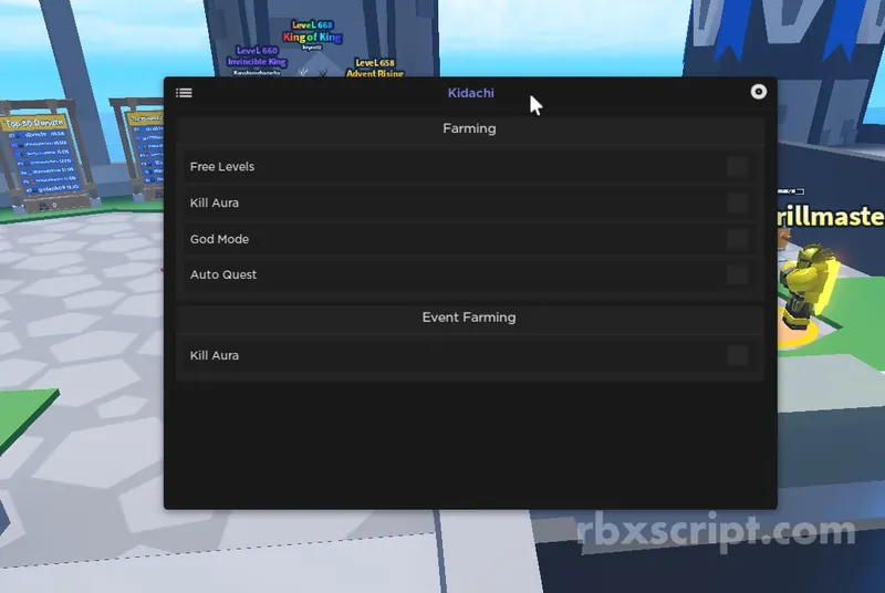 Sword Warriors: Kill Aura, Godmode, Auto Quest - Sword Warriors script preview