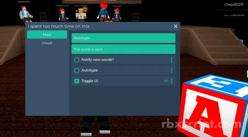 Scary Spelling: Auto Answer - Scary Spelling script preview