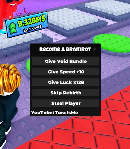 This Become a Brainrot Script lets you transform into brainrot with FREE PRODUCT and GAMEPASS support, giving you fun effects and enhanced gameplay instantly. - Unknown script preview