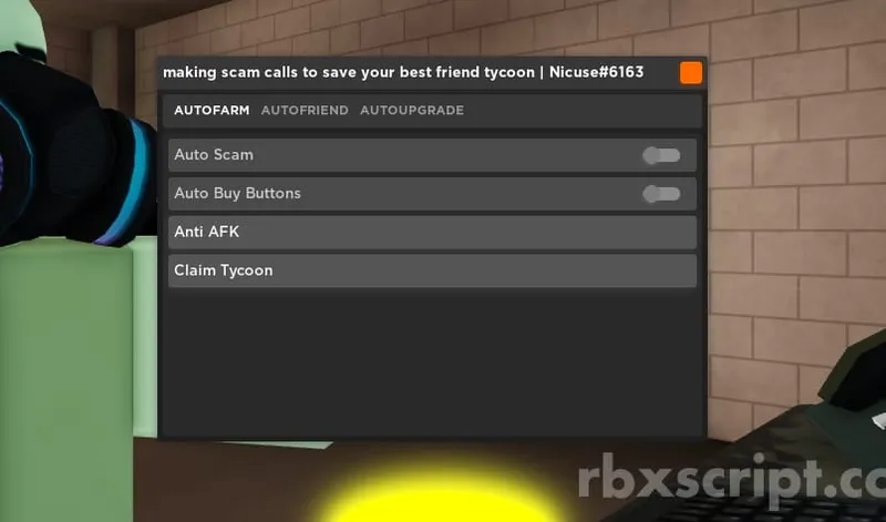 making scam calls to save your best friend tycoon: Auto Scam, Auto Upgrade, Auto Friend - making scam calls to save your best friend tycoon script preview