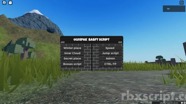 Universal BABFT Gui V3.1 - Universal script preview