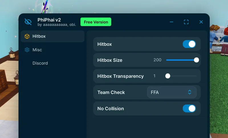Cool script for Silent Assassins on HitBox Size - Transparency, Team Check, No Collision and ESP - Silent Assassins Script script preview