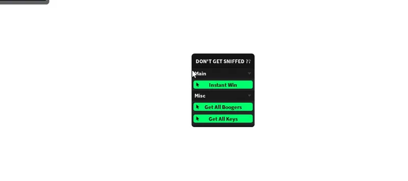 DON'T GET SNIFFED: Instant Win, Collect All - DON'T GET SNIFFED script preview