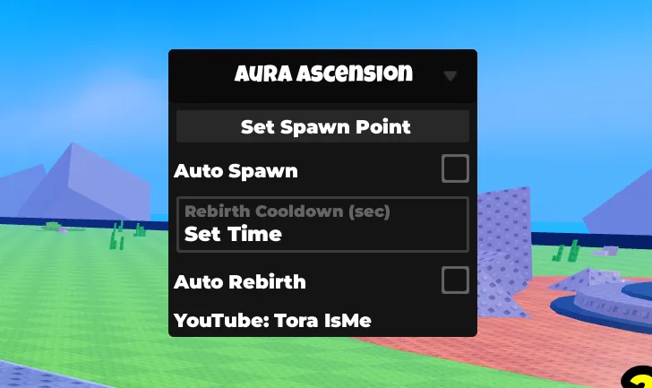 Cool script for Aura Ascension on Set Spawn Point, Auto Spawn and Auto Rebirth - Unknown script preview