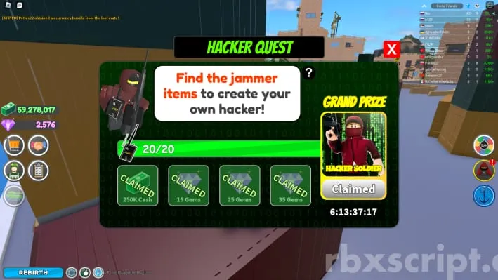 Military Tycoon: Auto Hacker Event - Military Tycoon script preview