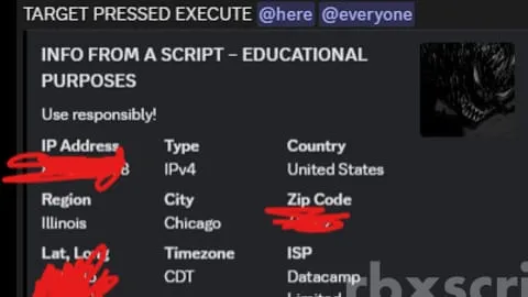 Roblox:Universal IP LOGGER - Roblox script preview