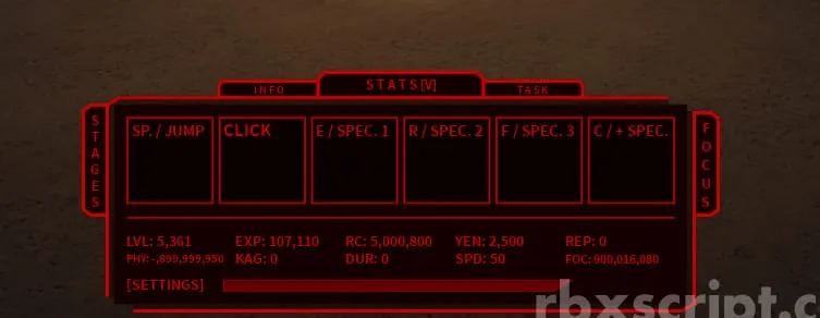 My Freak Ghoul 2: Infinity Stats - My Freak Ghoul 2 script preview