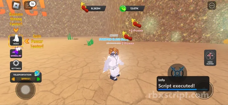 Strongest Punch Simulator: Auto Punch - Strongest Punch Simulator script preview