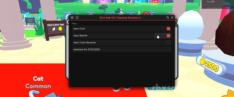 Tapping Simulator: Auto Click, Auto Rebirth, Auto Hatch Eggs - Tapping Simulator script preview