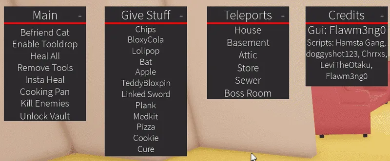 Break In [Insta heal / Teleprots / Remove tools] - Break In [Insta heal / Teleprots / Remove tools] script preview