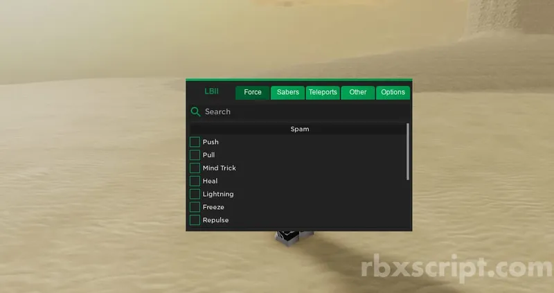 Star Wars: Lightsaber Battles II - Teleports, Infinite Stamina, Invisible - Star Wars script preview