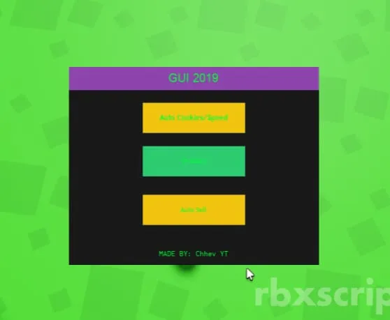 Cookie Simulator 2 [Auto Cookies, TP Gems,  Auto Sell] - Cookie Simulator 2 [Auto Cookies, TP Gems,  Auto Sell] script preview