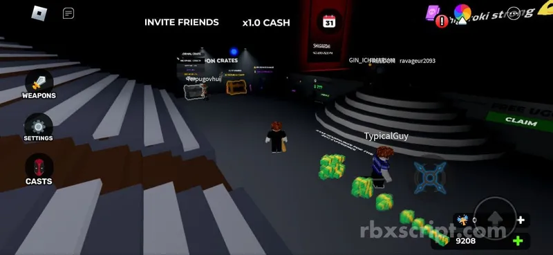 Who Wins 1v1: Inf Cash - Who Wins 1v1 script preview