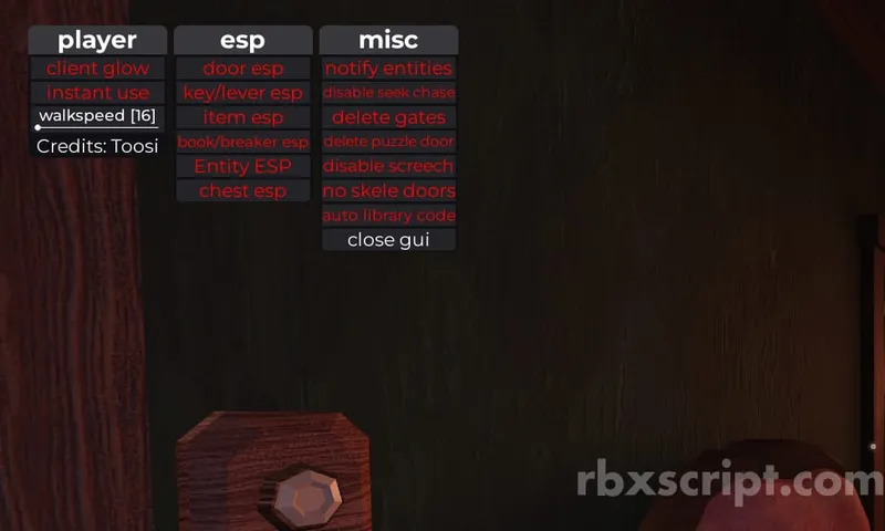 DOORS: Instant Interact, Notifiers, Esp - DOORS script preview