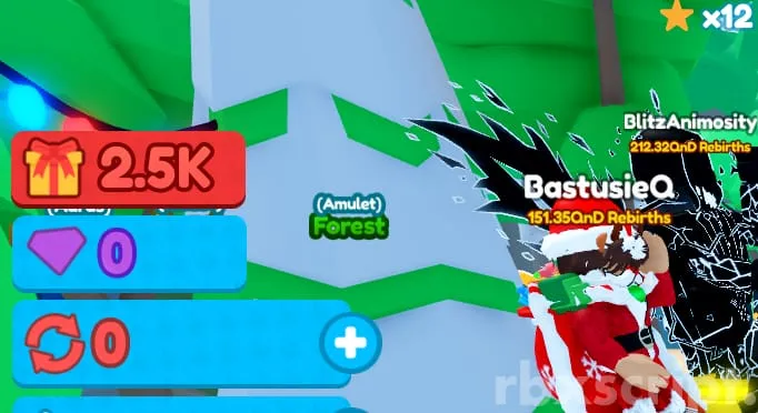 Rebirth Champions X: Auto Collect All Presents - Rebirth Champions X script preview