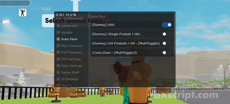 Animal Simulator: Auto Farm, Firework Spam &amp; More - Animal Simulator script preview