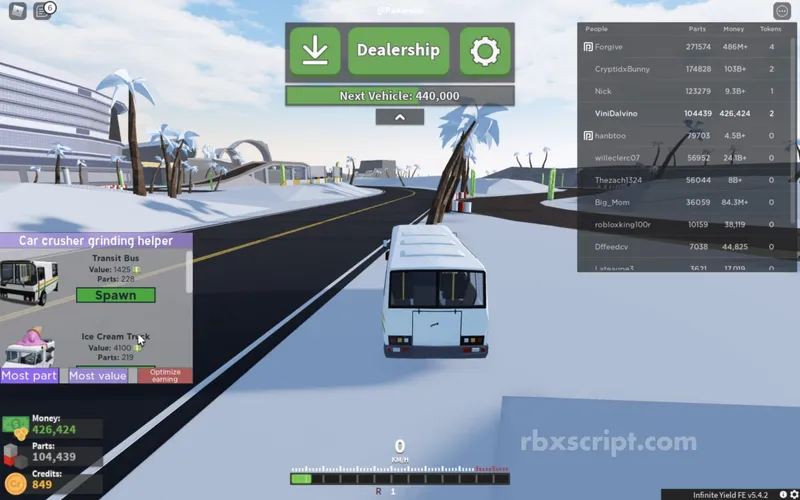 Car Crushers 2 [GRIND HELPER UTILITY] - Car Crushers 2 [GRIND HELPER UTILITY] script preview
