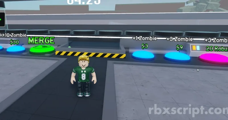 Zombie Merge Tycoon: Kill Player - Zombie Merge Tycoon script preview