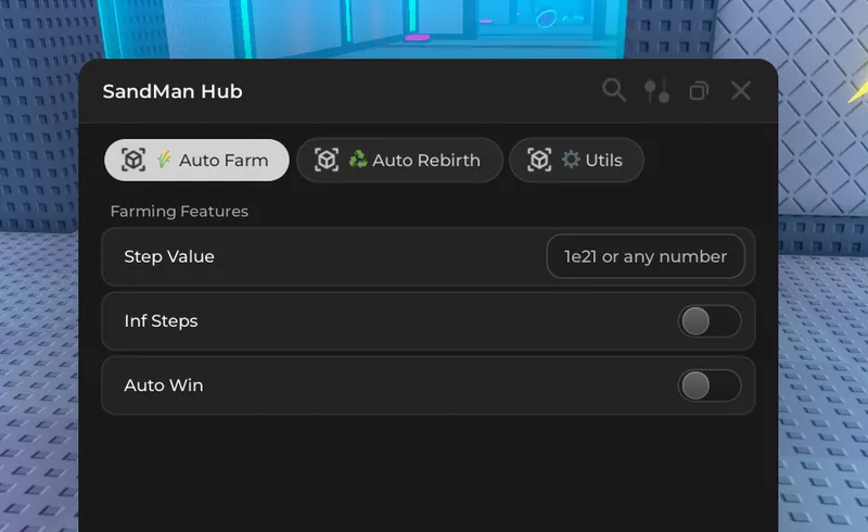 Cool script for Hyper Speed Runner on Inf Steps, Auto Win, Auto Rebirth and Step Value - Hyper Speed Runner Script script preview