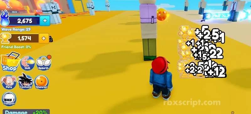 Every Second +1 Ki in DBZ: Auto Farm - Every Second +1 Ki in DBZ script preview