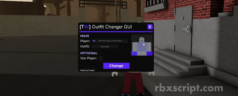 Da Hood: Outfit Changer - Da Hood script preview