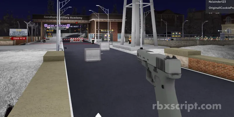 Sandhurst Military Academy: Spam Shoot Mobile Script - Sandhurst Military Academy script preview