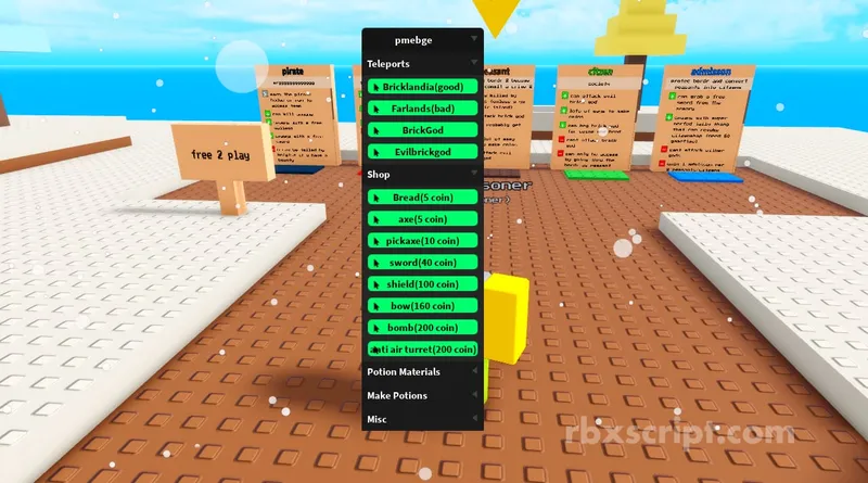 prtty much evry bordr gam evr: Auto Buy Items, Make Potions, Options - prtty much evry bordr gam evr script preview