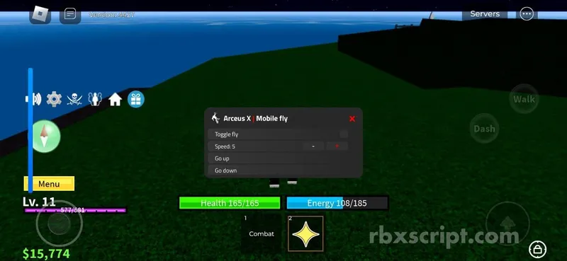 Blox Fruits: Speed Hack, Jump Hack, No Clip - Blox Fruits script preview