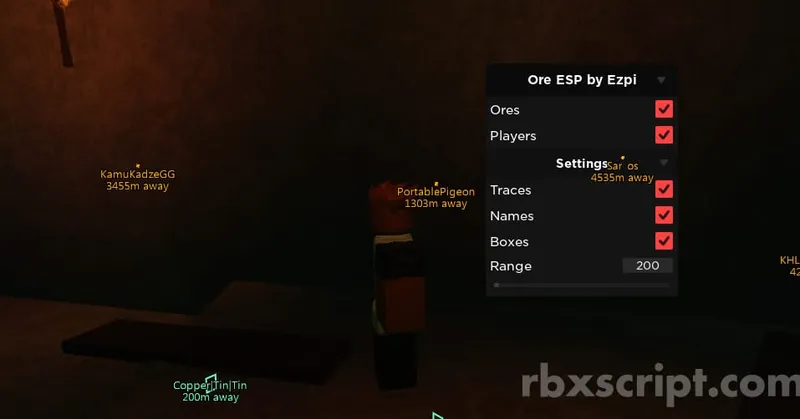 Pilgrammed: Ore Esp, Player Esp - Pilgrammed script preview