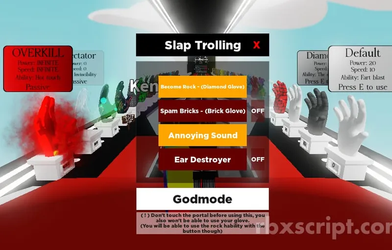 Slap Battles [Trolling GUI] - Slap Battles [Trolling GUI] script preview