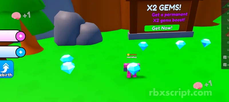 roblox but you get smarter every second: Auto Farm - roblox but you get smarter every second script preview