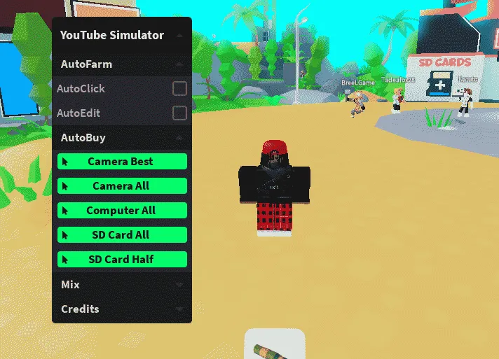 YouTube Simulator - YouTube Simulator script preview