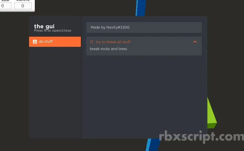 Rail Frenzy [Break Everything GUI] - Rail Frenzy [Break Everything GUI] script preview