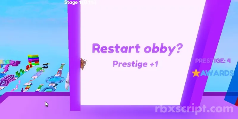 oMega Obby Parkour 525 Stages [Infinite Prestige] - oMega Obby Parkour 525 Stages [Infinite Prestige] script preview