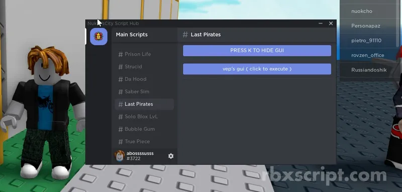 Nuke'VsCity [Roblox HUB 20+ Games] - Nuke'VsCity [Roblox HUB 20+ Games] script preview