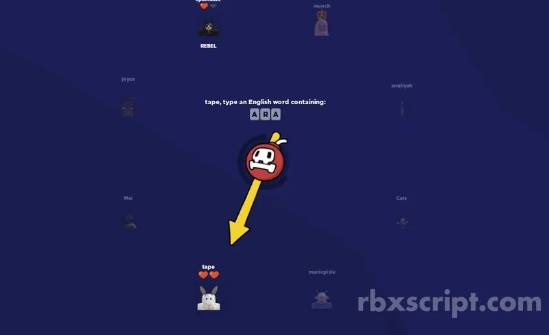 Word Bomb: Auto Farm - Word Bomb script preview