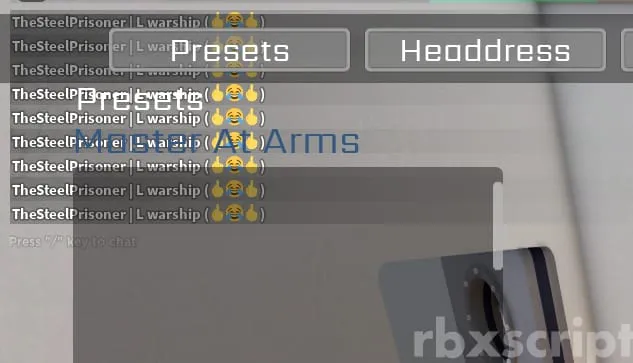 Warship Roleplay: Radio Chat Spammer - Warship Roleplay script preview