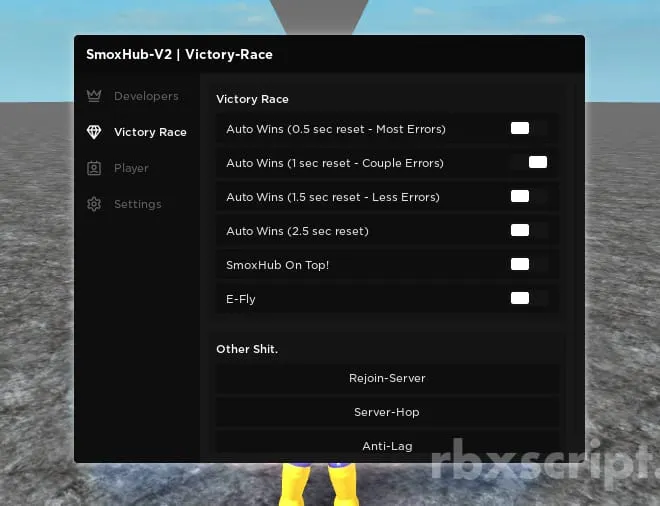 Victory Race [Auto Win, Fly] - Victory Race [Auto Win, Fly] script preview