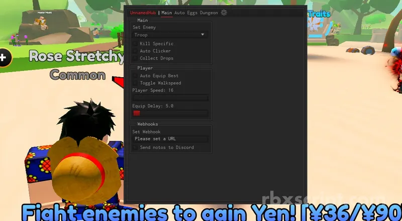 Anime Warriors Simulator 2: Auto Equip Best, Webhook, Collect Drops - Anime Warriors Simulator 2 script preview