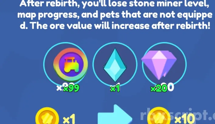 Stone Miner Simulator 2 | AutoRebirth - Stone Miner Simulator 2 | AutoRebirth script preview