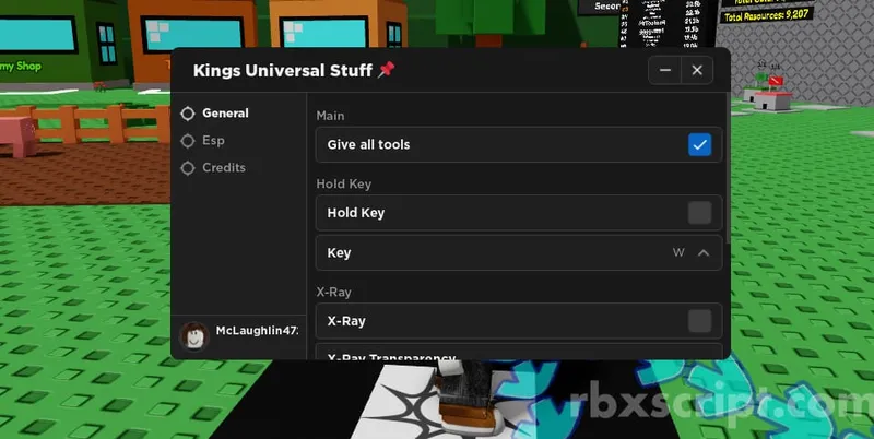 Kings Universal Stuff - Kings Universal Stuff script preview