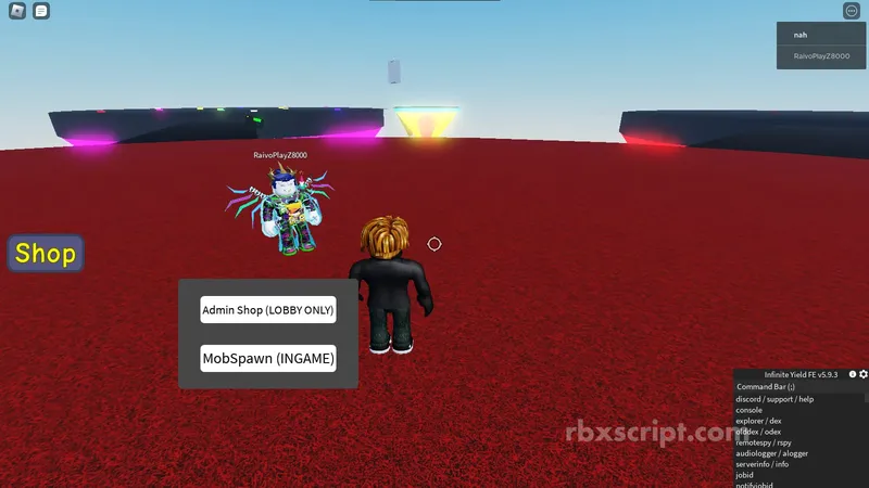 Slap battles tower defense: Admin GUI - Slap battles tower defense script preview