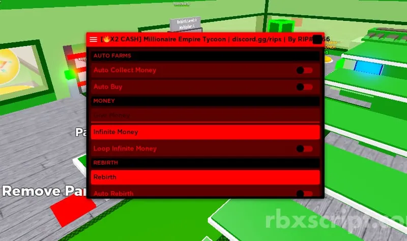 Millionaire Empire Tycoon [Infinite Cash - Auto Buy &amp; Auto Rebirth] - Millionaire Empire Tycoon [Infinite Cash - Auto Buy &amp; Auto Rebirth] script preview