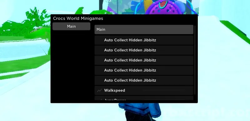Crocs World Minigames: Collect all the Jibbitz, Walkspeed - Crocs World Minigames script preview