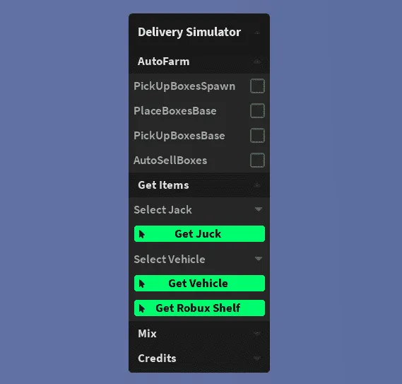 Delivery Simulator - Delivery Simulator script preview