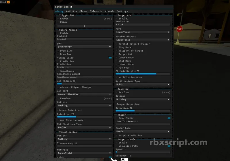 Da Hood: Trigger Bot, FOV &amp; More - Da Hood script preview