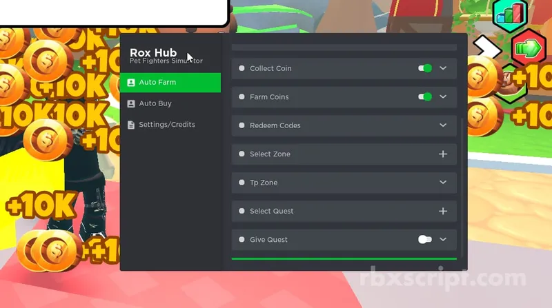 Pet Fighters Simulator [Auto FArm, Auto Collect Coins, Click Attack] - Pet Fighters Simulator [Auto FArm, Auto Collect Coins, Click Attack] script preview