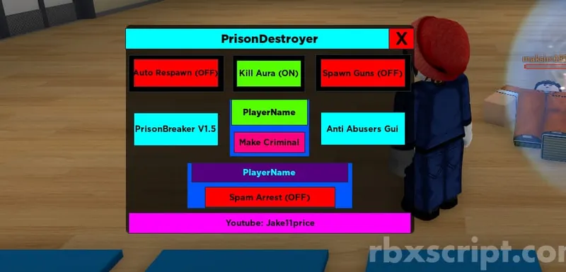 Prison Life: Kill Aura, Auto Respawn, Prison Breaker - Prison Life script preview