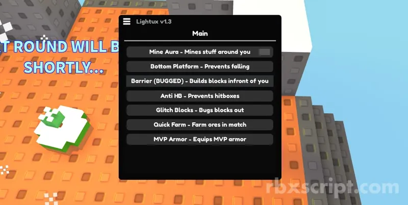 SKYWARS: Equip MVP armor, Mine Aura, FE Shield - SKYWARS script preview