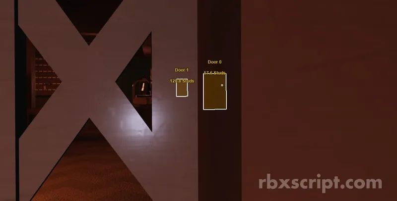 DOORS: Distance, Door numbering, Highlights - DOORS script preview